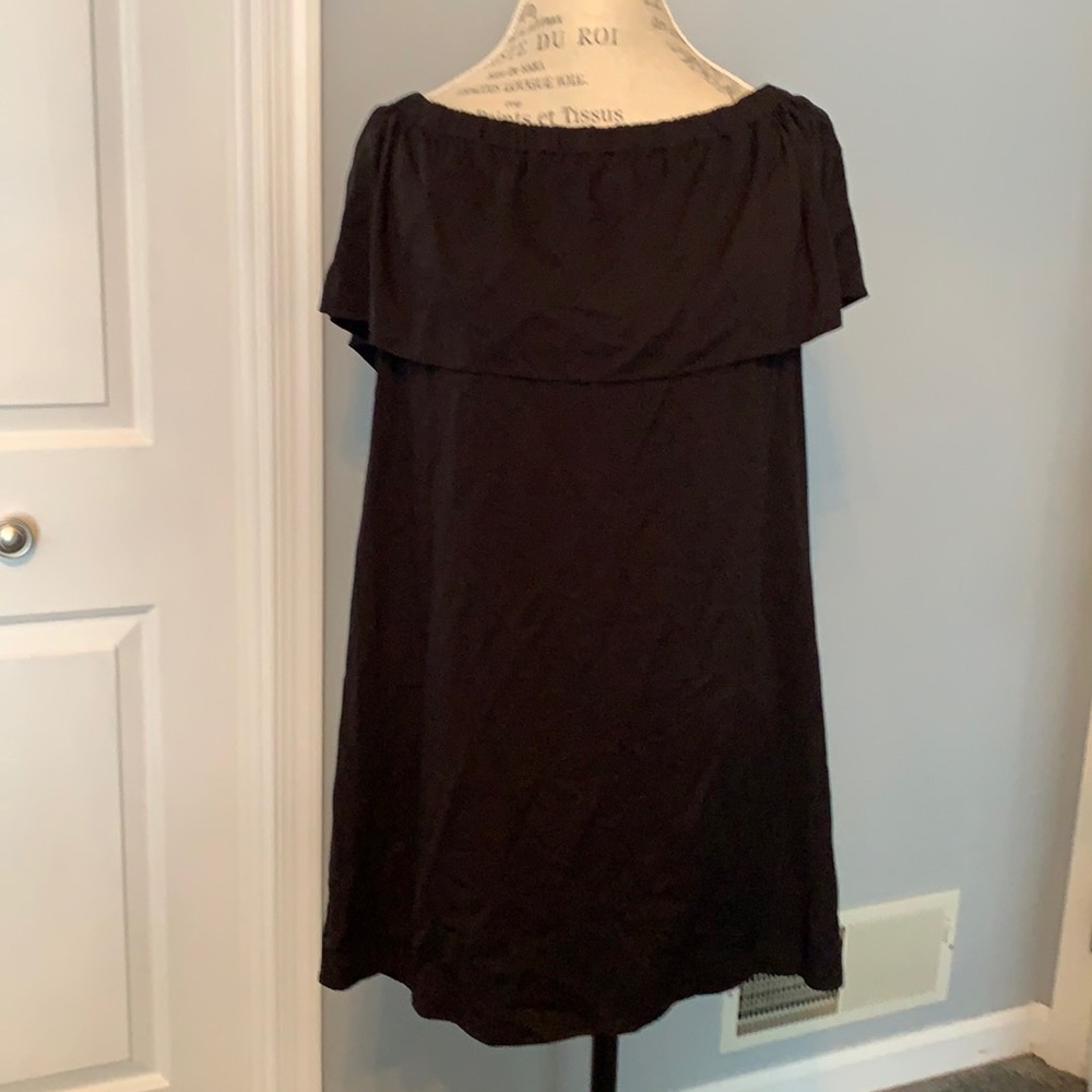 Sugar Lips Little Black Off The Shoulder Dress